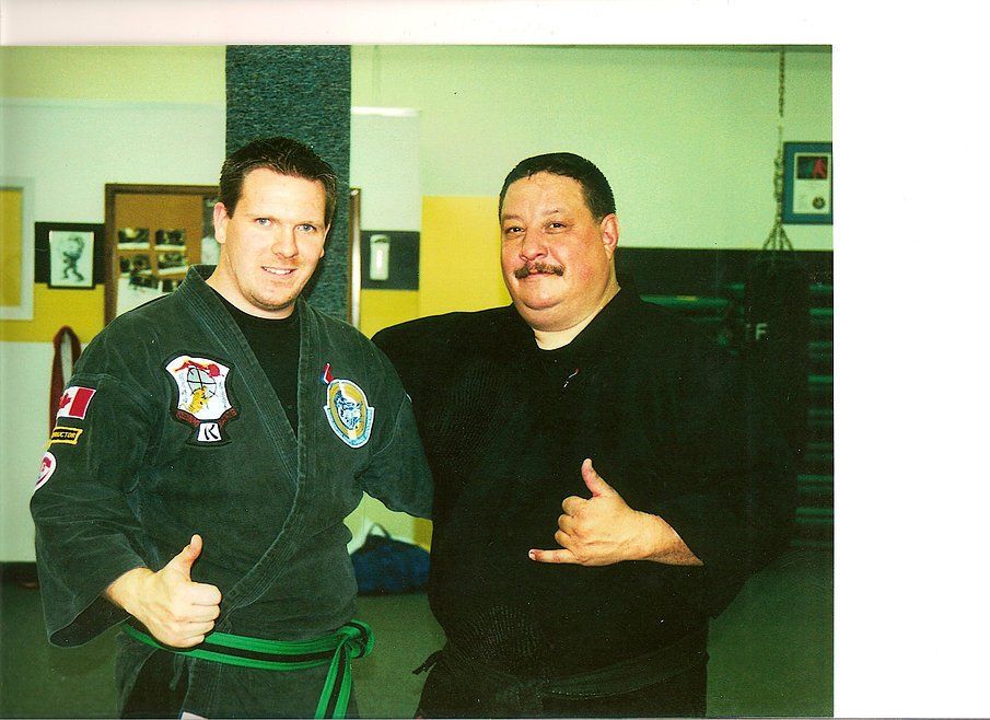 Sensei Rob and Grandmaster Trejo