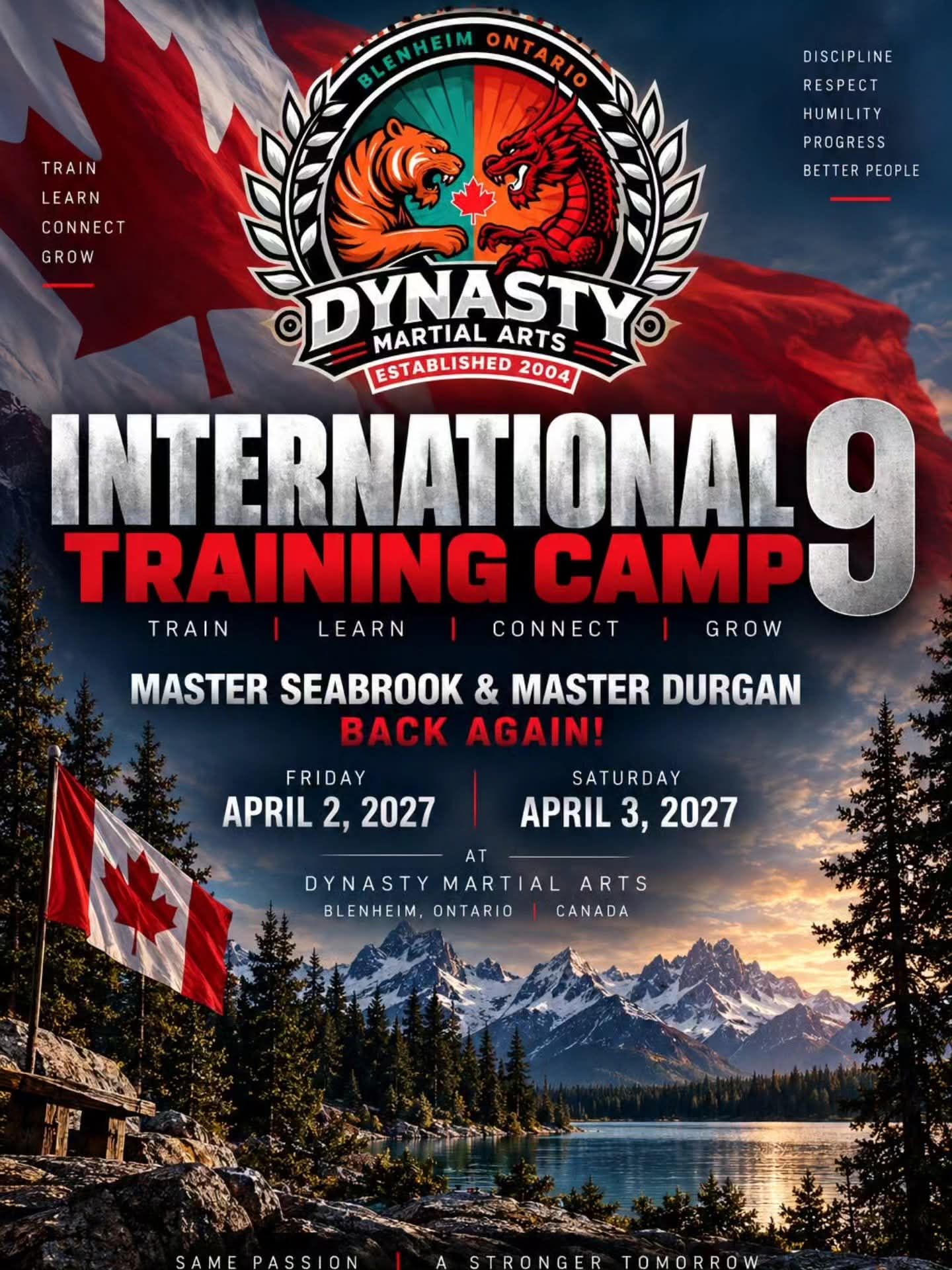 Poster Promoting Training Camp