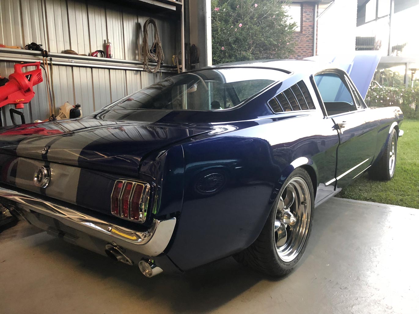 Vehicle Parked With Open Hood — All Port Smash Repairs in Port Macquarie, NSW