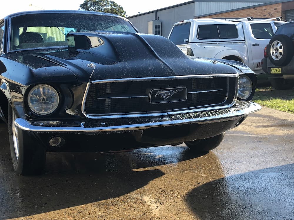 Black Mustang  — All Port Smash Repairs in Port Macquarie, NSW