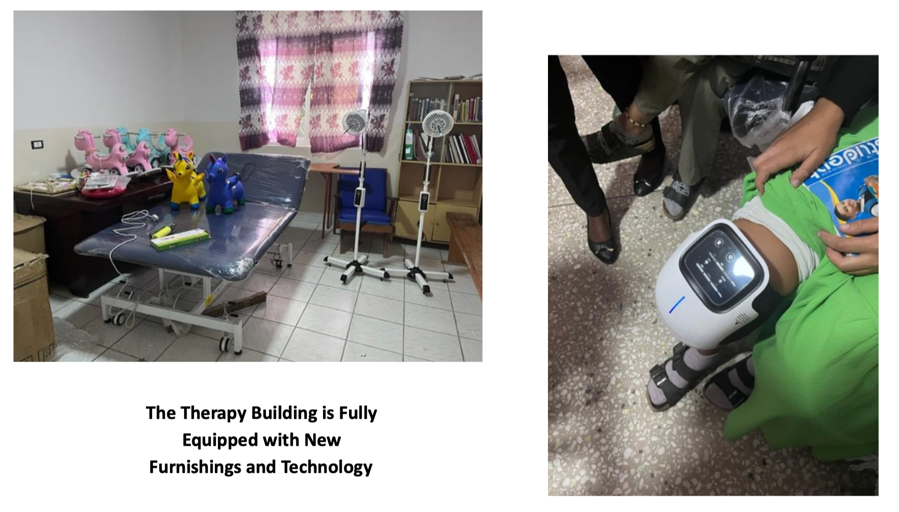 New Therapy Building is Fully Equipped