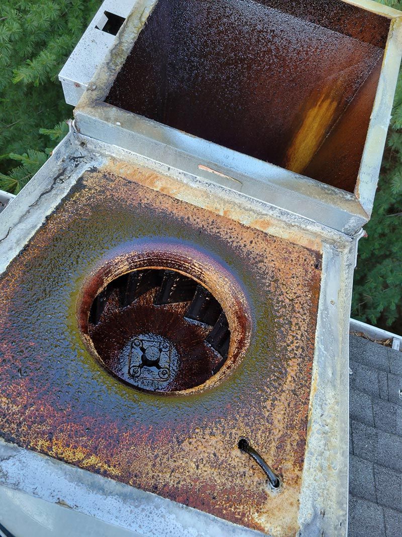 Clean Kitchen Exhaust — Springfield, MA — Advanced Air Quality, Inc. Clean Kitchen Exhaust — Springfield, MA — Advanced Air Quality, Inc.