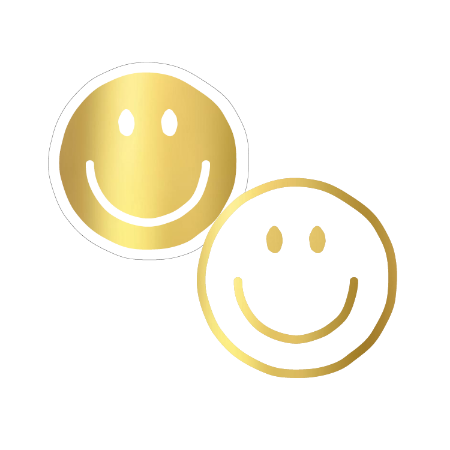 Sticker | Smiley | 6 stuks