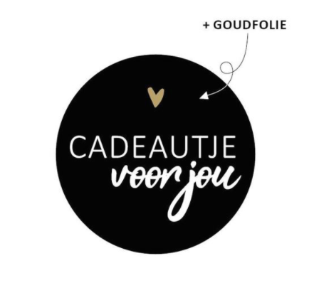 Sticker | Cadeautje voor jou | 5 stuks