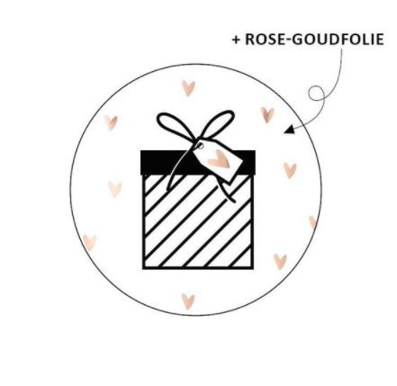 Sticker | Cadeautje | 5 stuks