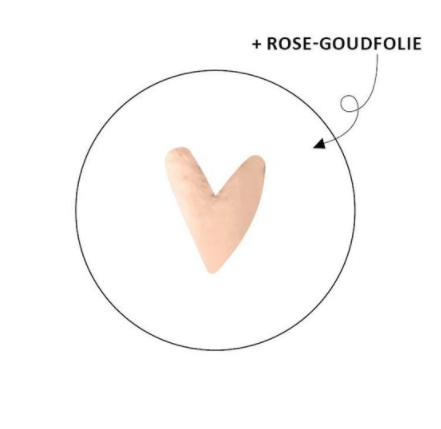 Sticker | Hartje Rosé | 5 stuks