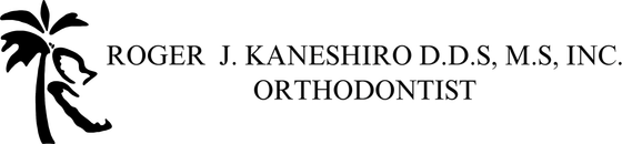 Roger J. Kaneshiro D.D.S., M.S Orthodontics Full Logo