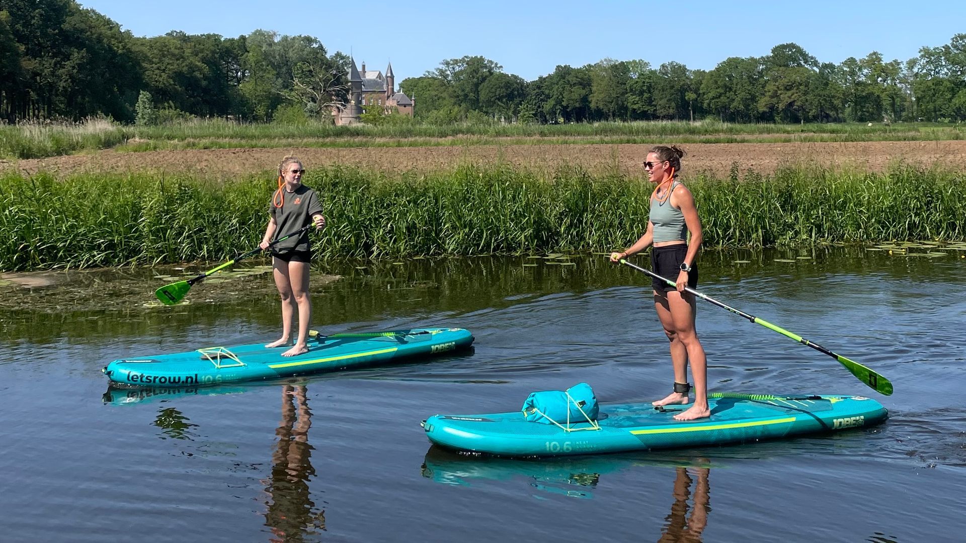 Opblaasbaar SUPboard (Jobe) van Let's Row SUPverhuur in Veghel