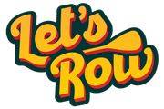 Een gestileerd logo in cartoonstijl met de woorden