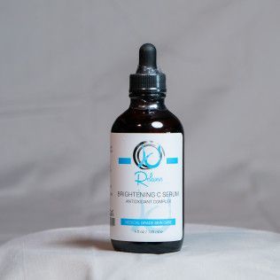 Bottle of serum with a dropper labeled