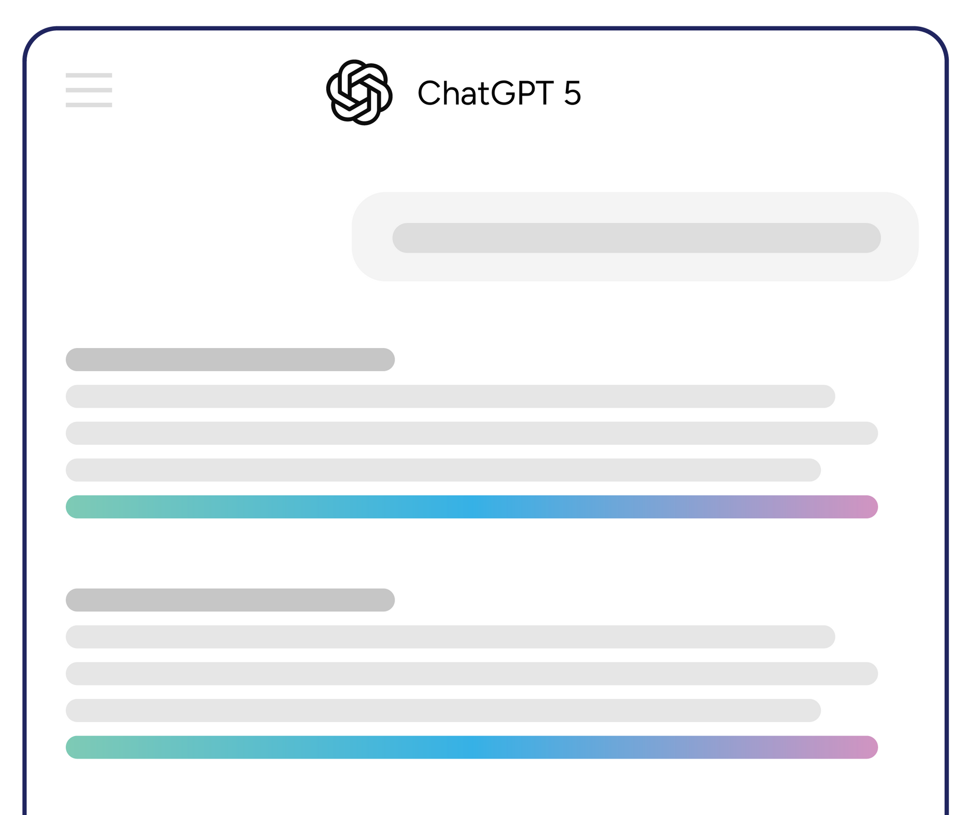 User interface with progress bars in shades of blue and purple.