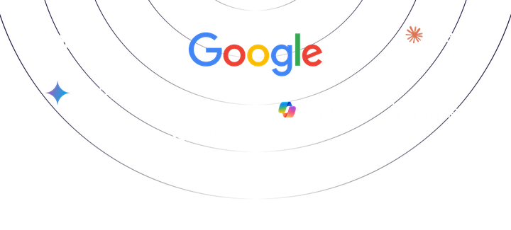 Google Doodle celebrating the James Webb Space Telescope with orbiting elements around the Google logo.