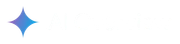 Logo: Blue diamond shape with white text to the right.