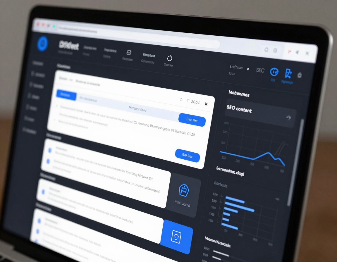 SEO and AEO content dashboard interface