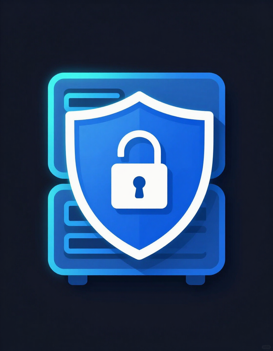 Shield and security illustration representing hosting and SSL
