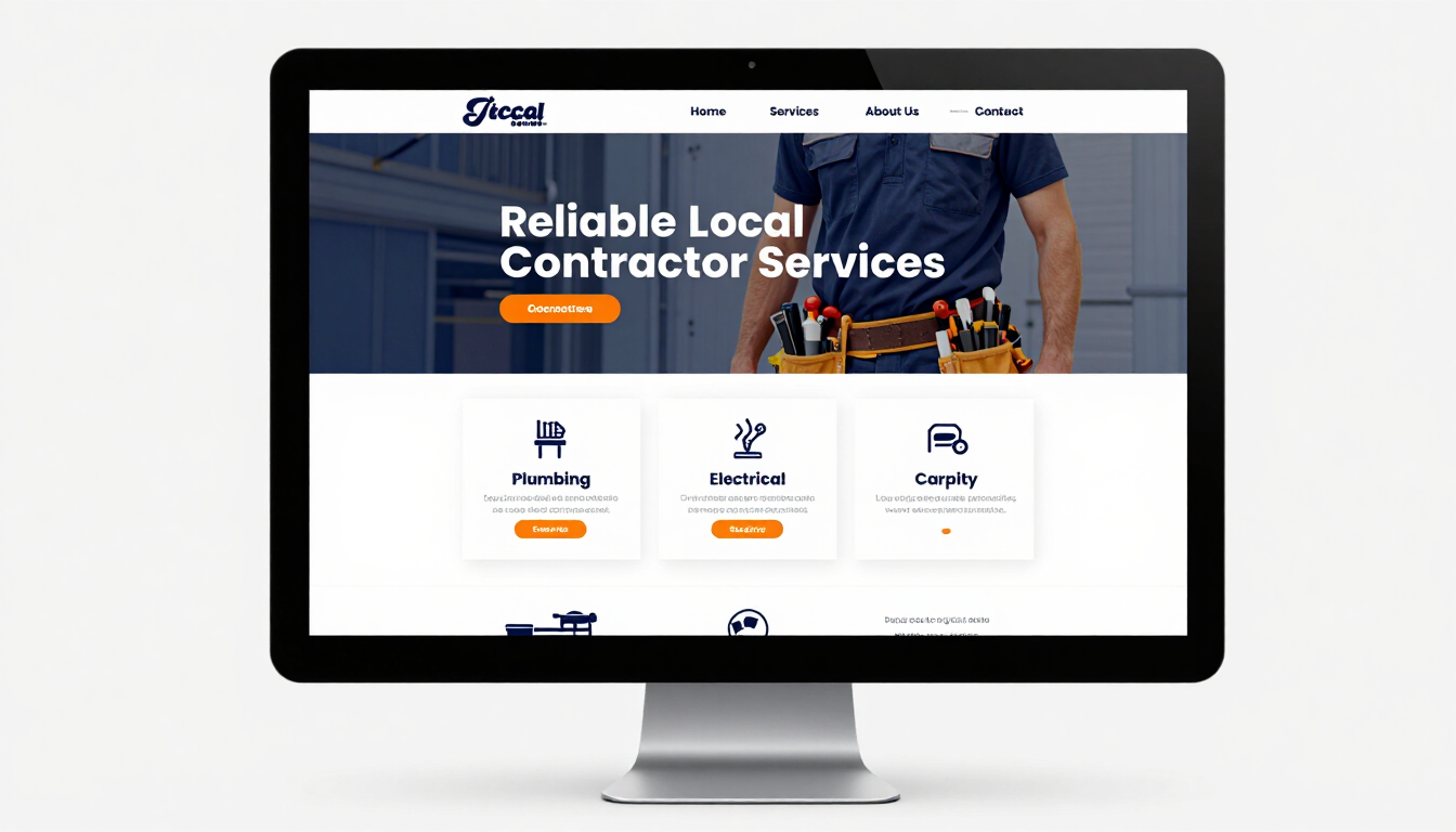 Service Pro Layout template preview
