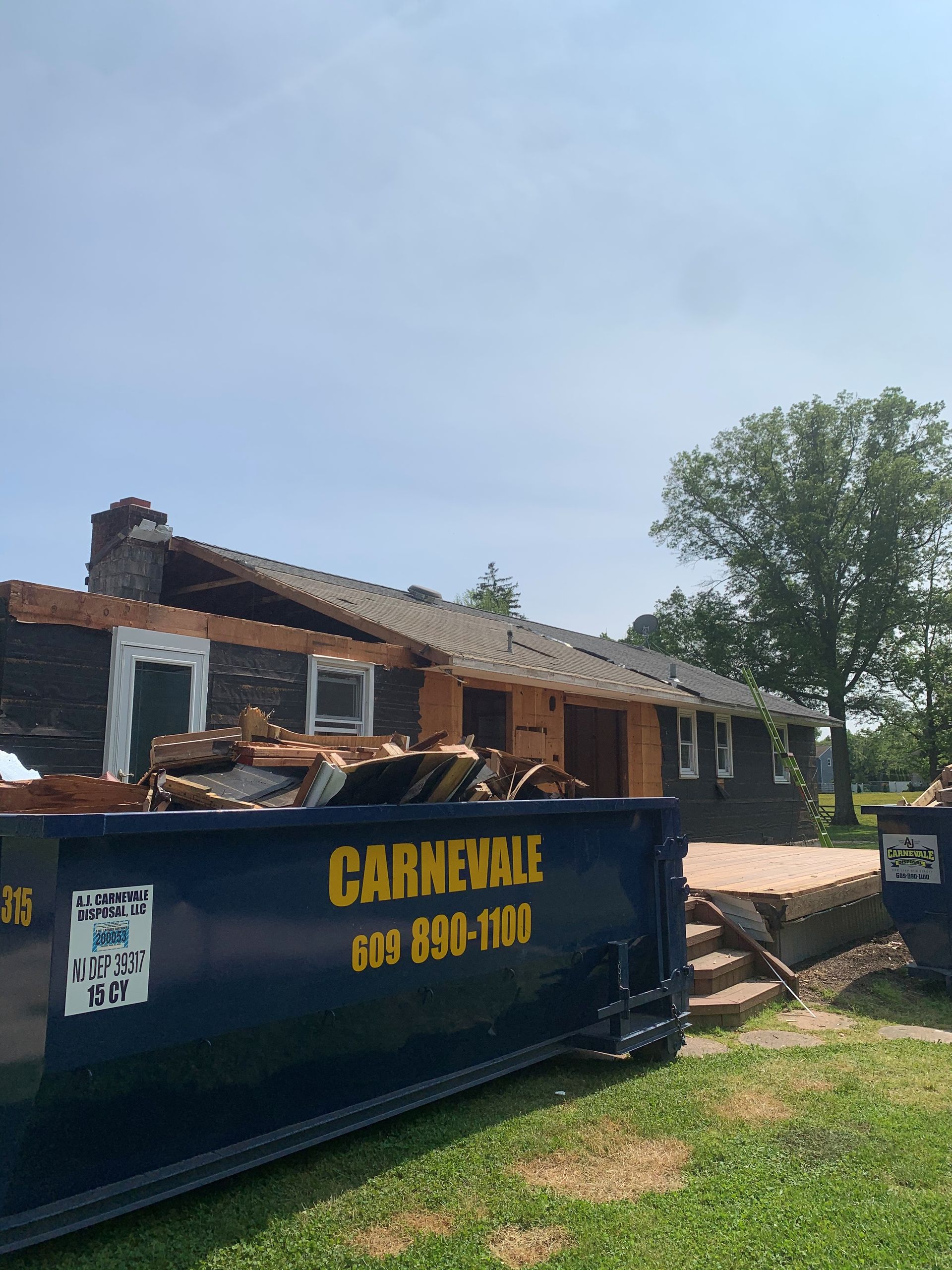 Dumpster Rental Co Hamilton TWP NJ AJ Carnevale Disposal