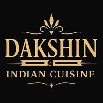 Logo for Desi Dhaba Indian restaurant featuring a festive man and woman in traditional attire, with Indian and US flags.