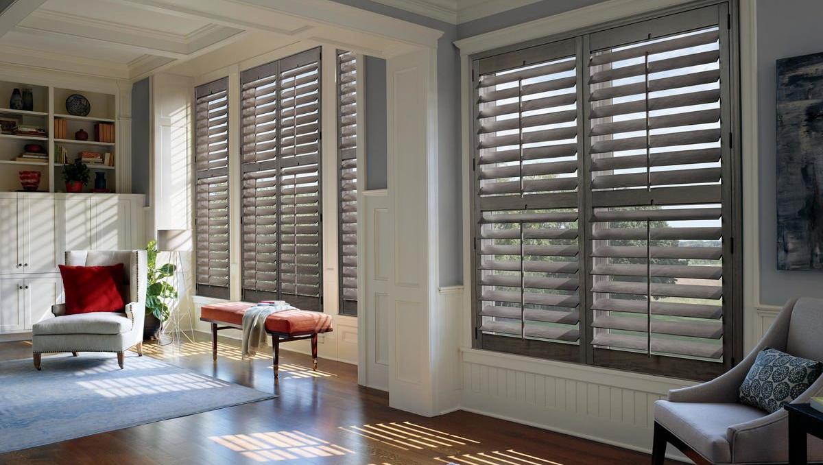 Hunter Douglas Heritance® Hardwood Shutters Fort Lauderdale, Florida (FL) wood shutters, vinyl shutters, plantation shutters