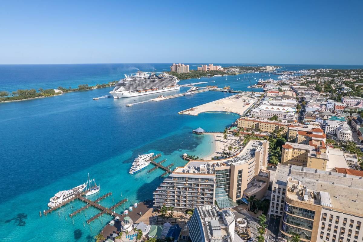 A panoramic view of Nassau, Bahamas, Florida (FL)