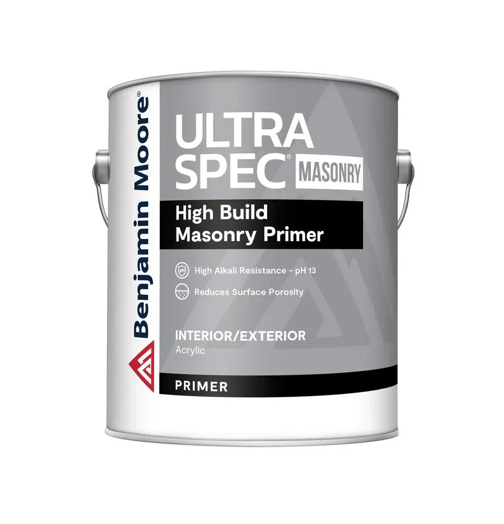 Benjamin Moore Ultra Spec® Masonry Interior/Exterior Acrylic High Build Masonry Primer