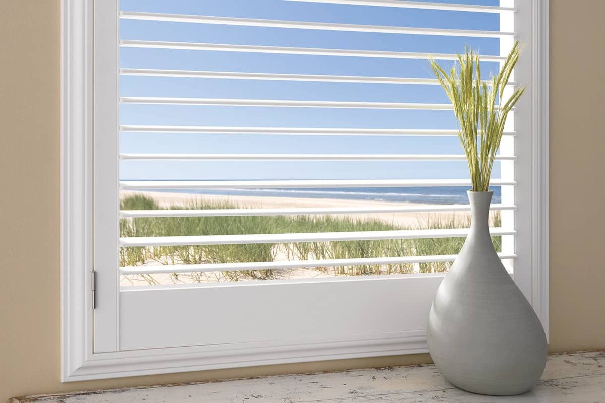 Hunter Douglas Palm Beach™ Polysatin™ Vinyl Shutters near Fort Lauderdale, Florida (FL)