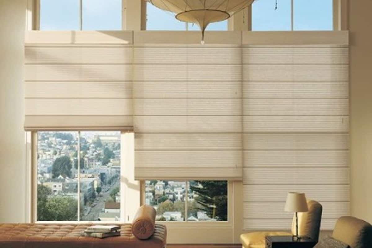 Hunter Douglas Alustra® Woven Textures® Roman Shades, Roman Shades, Roman Blinds near Fort Lauderdale, Florida (FL)