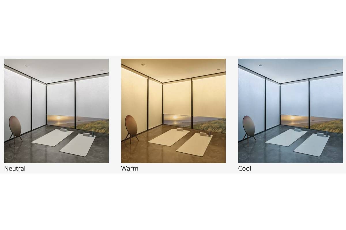 Hunter Douglas Aura® Illuminated Shades in warm, neutral, and cool tones near Fort Lauderdale, Florida (FL)