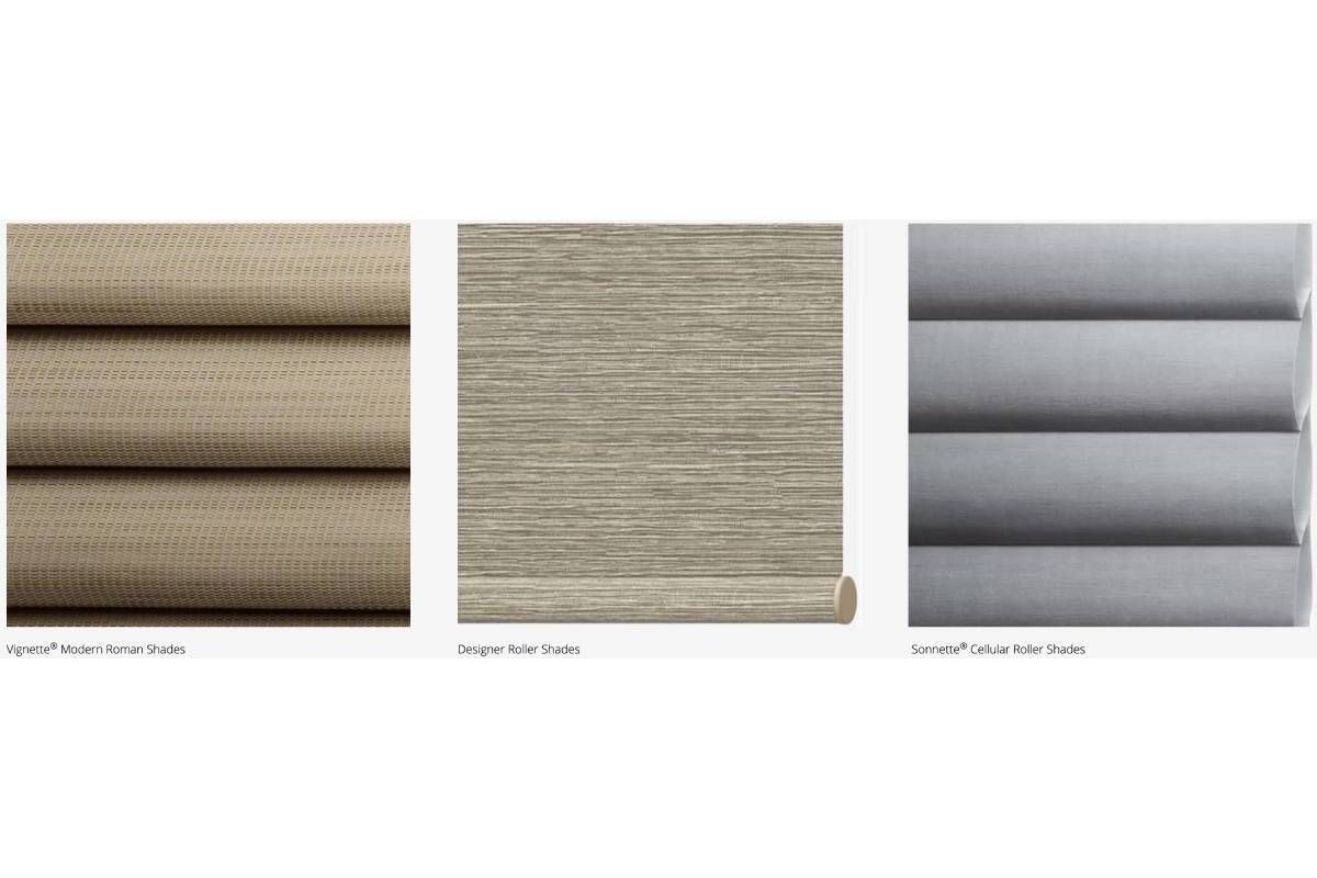 Hunter Douglas Aura® Illuminated Shades with three shade solutions near Fort Lauderdale, Florida (FL)