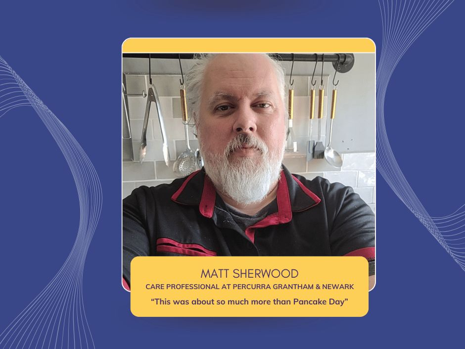 photo of care professional matt sherwood