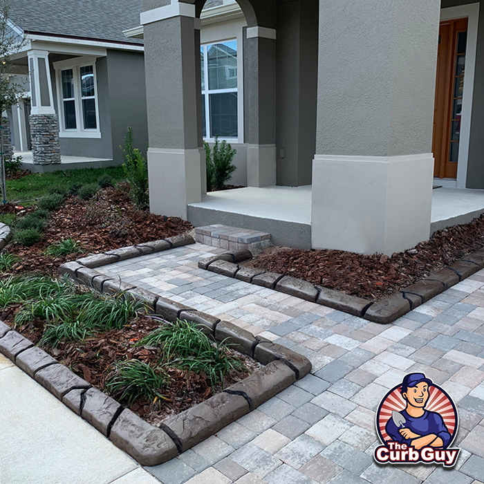 Curb Customization The Curb Guy Mr Curber Landscaping Arkansas moroccan natural stone tangier slate