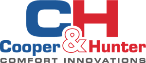 Logo of Cooper & Hunter: a blue