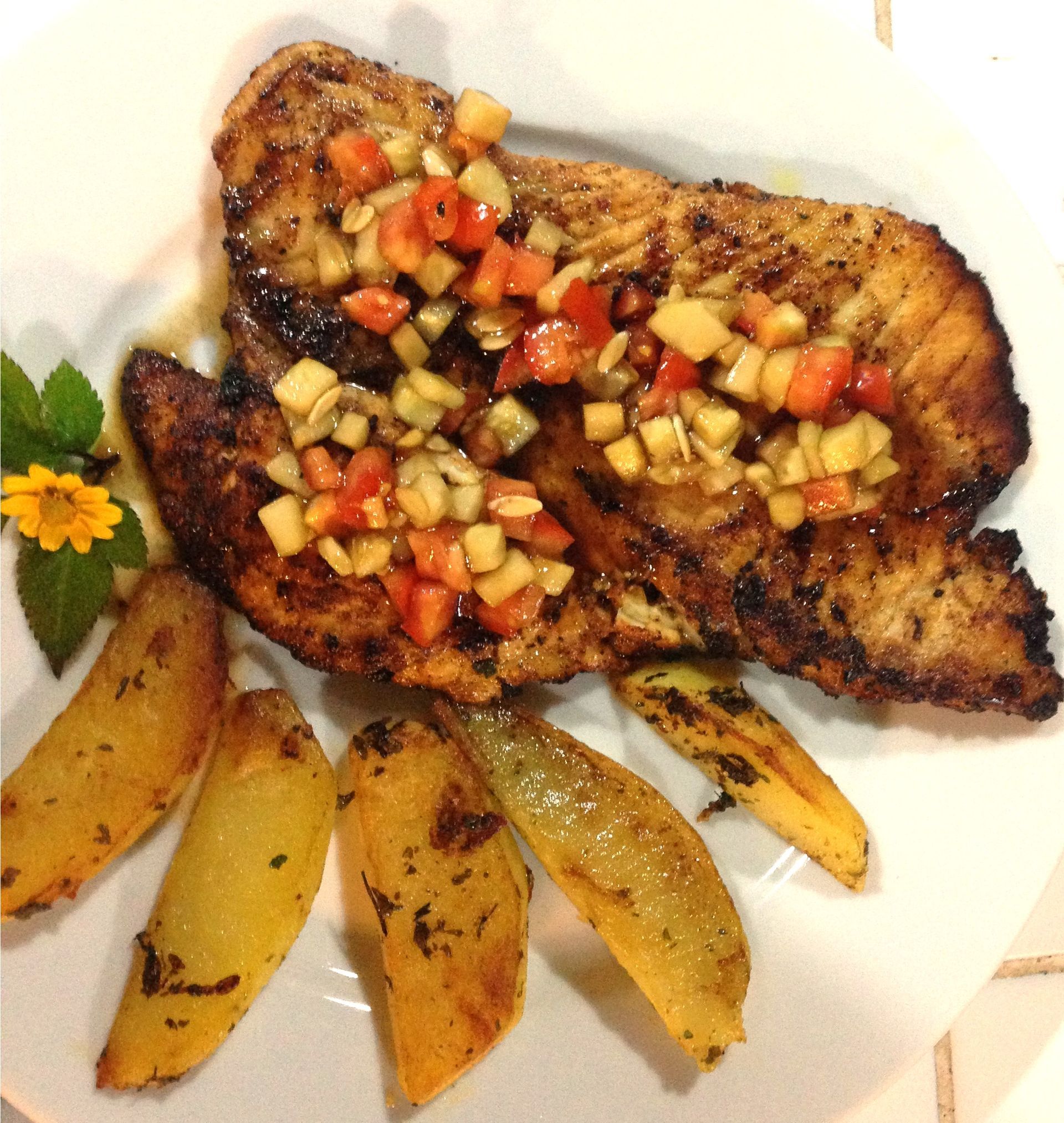 Fish Fillet with Veggies