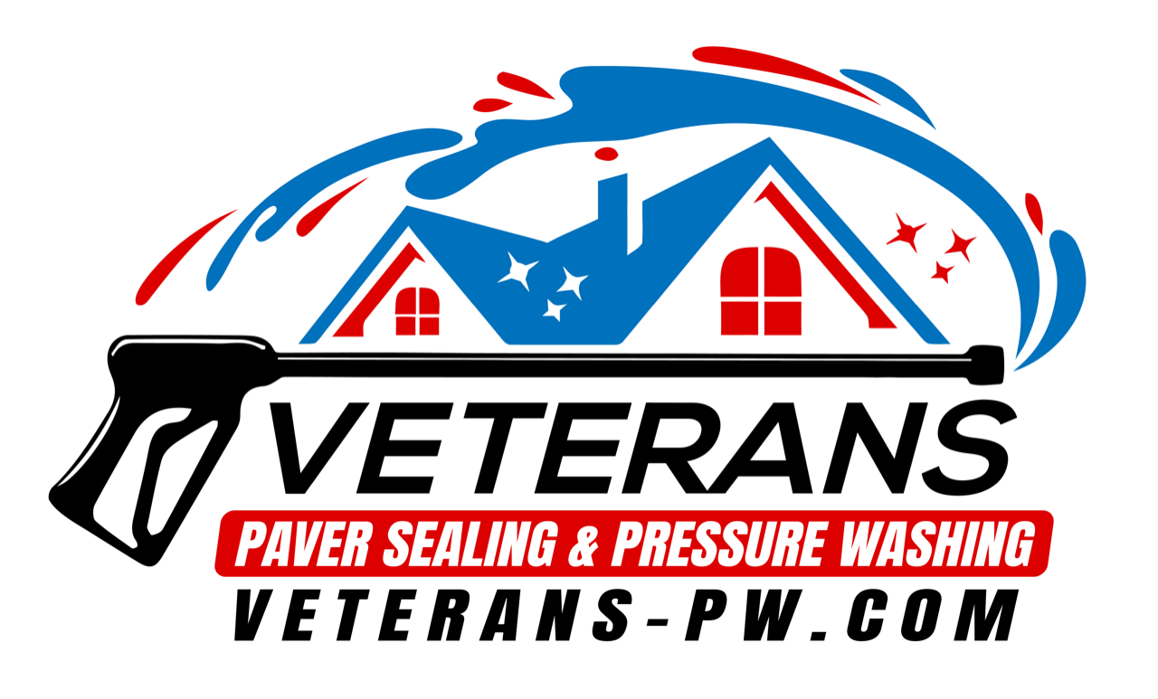 Veterans Paver Sealing & Pressure Washing Logo