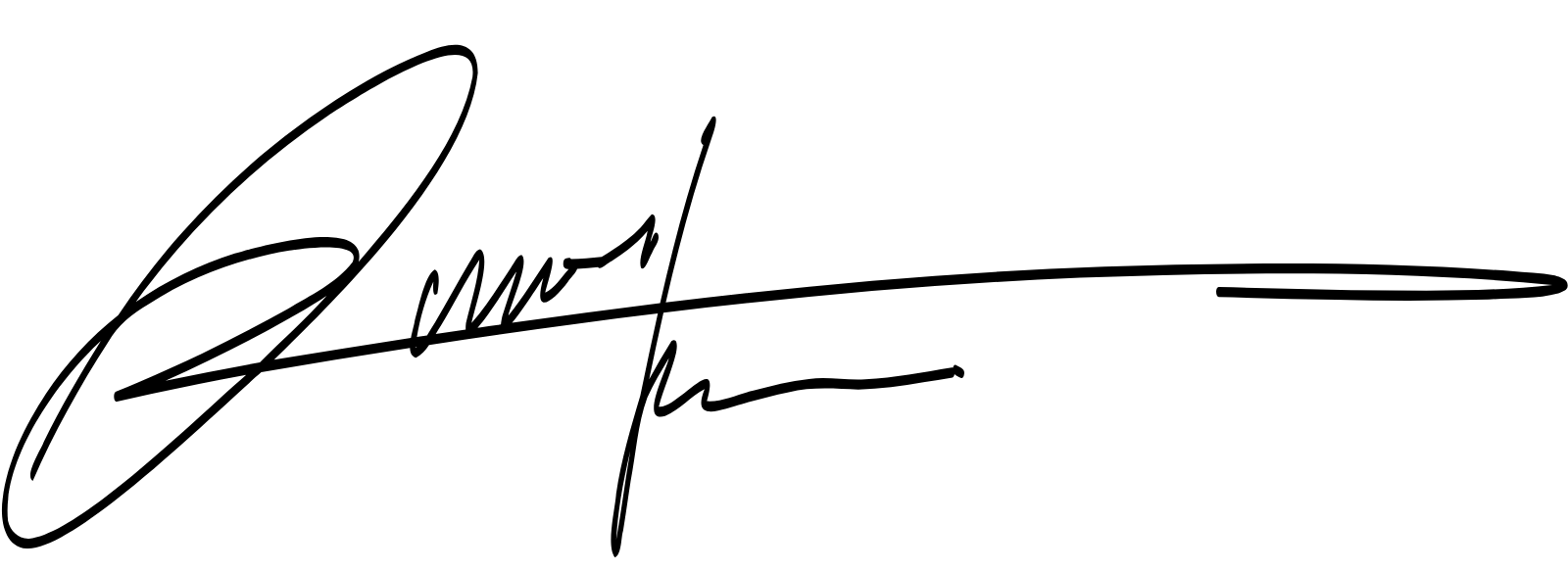 Une signature à l'encre noire en écriture cursive.