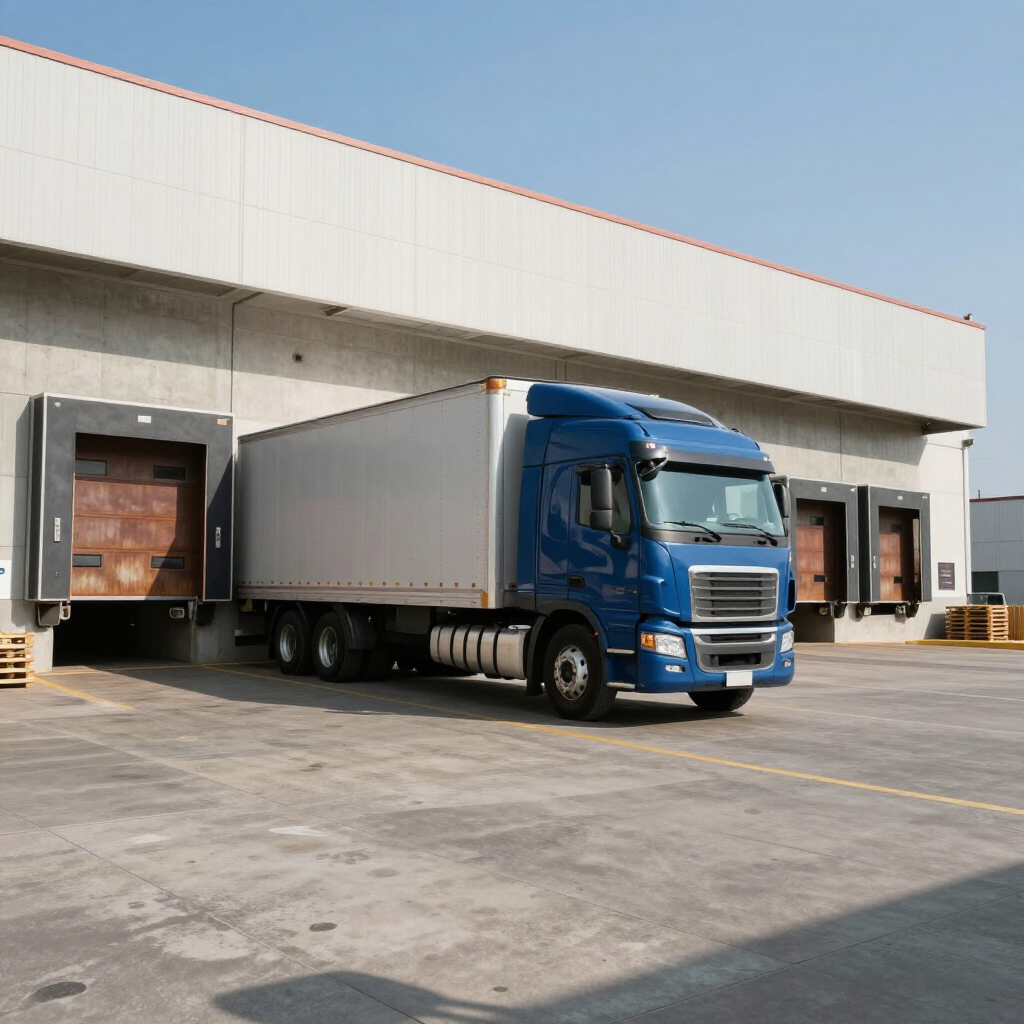 Renta de transporte de carga en México: camión y zona de carga