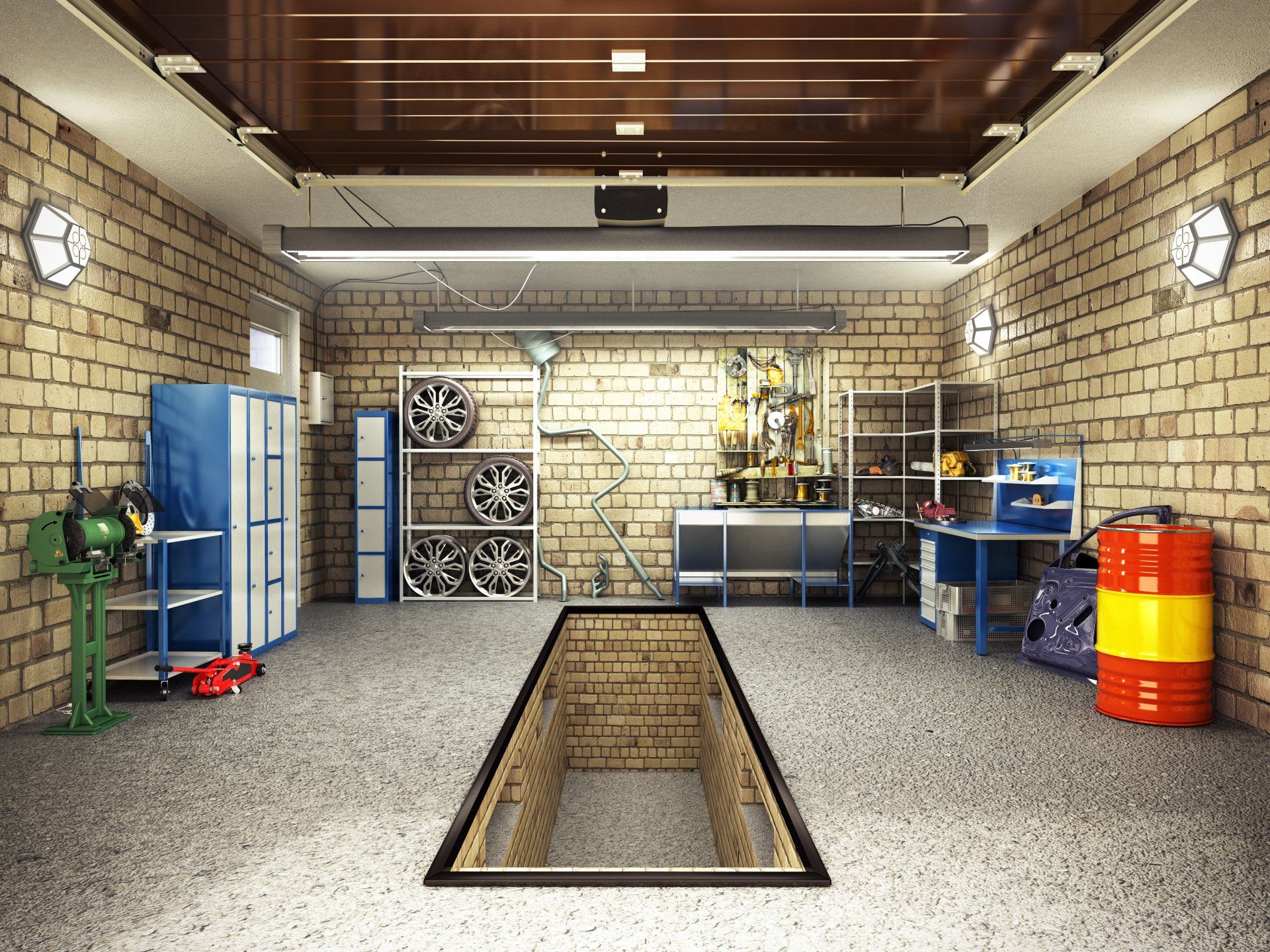 Zone du garage