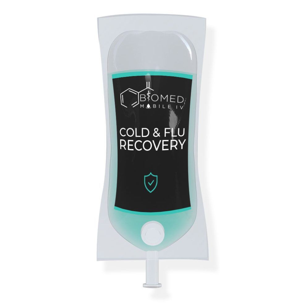 cold and flue recovery iv drip bag