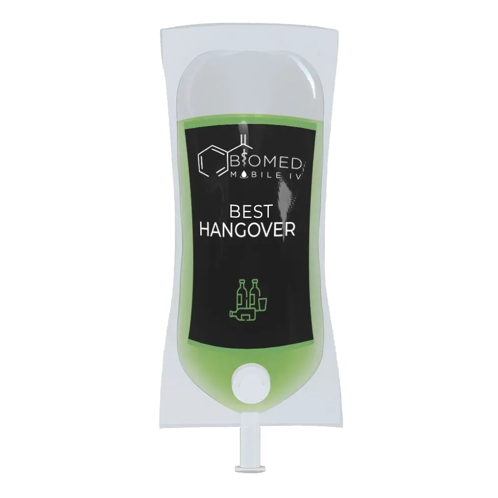 best hangover IV therapy bag