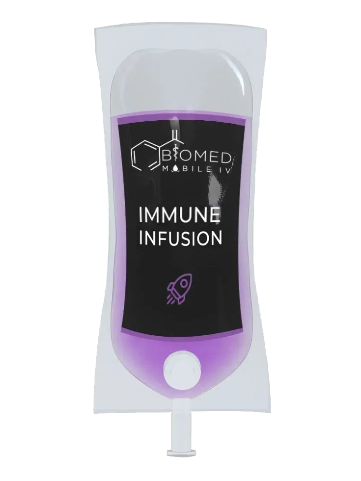 immune infusion bag IV therapy