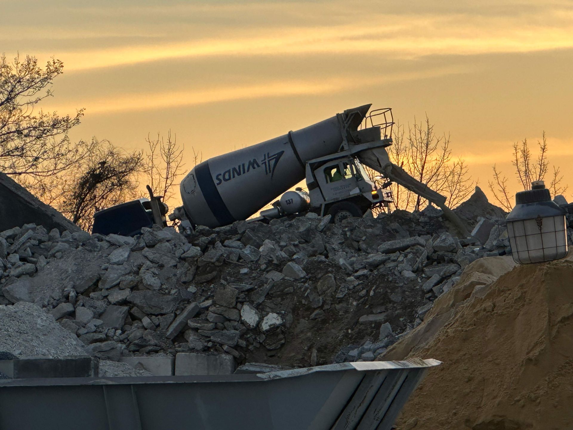 Crushed Stone Delivery — Bethlehem, PA — 4 Winds Concrete Inc