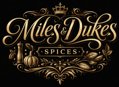 Miles and Dukes Spices Logo for