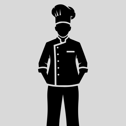 A neutral, gray silhouette icon representing a person, consisting of a circle for a head and a rectangular torso.