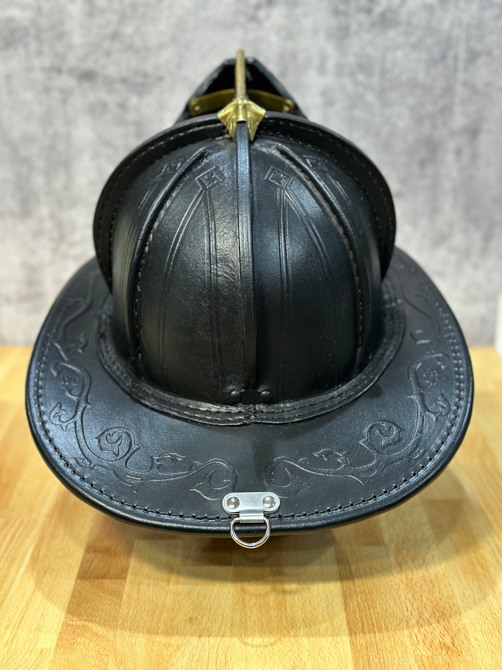 1849 Custom Helmet Back - West Coast Fire Helmets