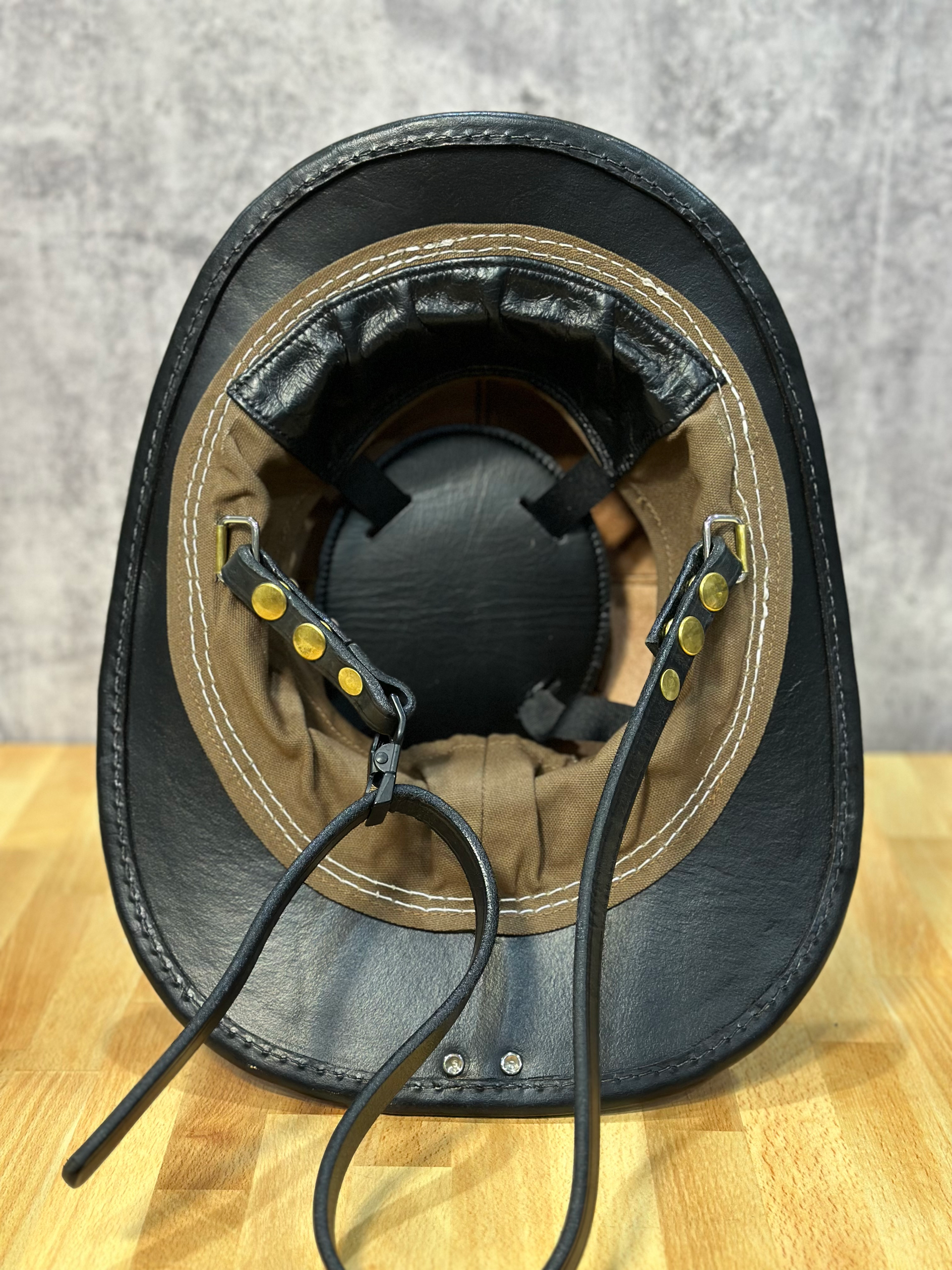 1849 Custom Helmet Underside - West Coast Fire Helmets