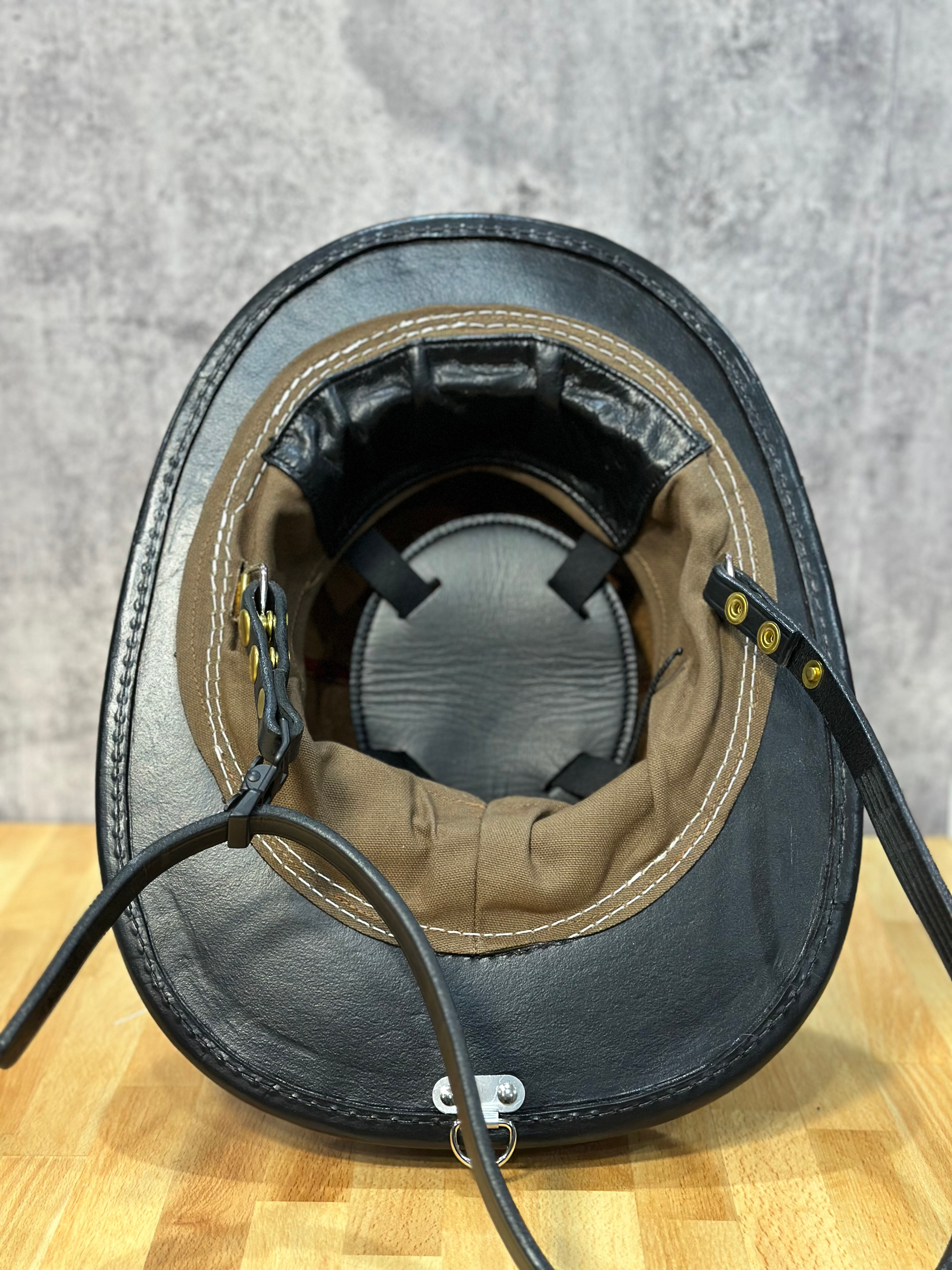 1866 Custom Helmet Underside - West Coast Fire Helmets