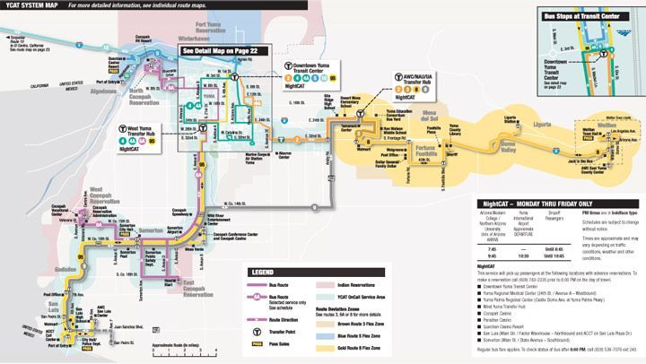 Full system route map