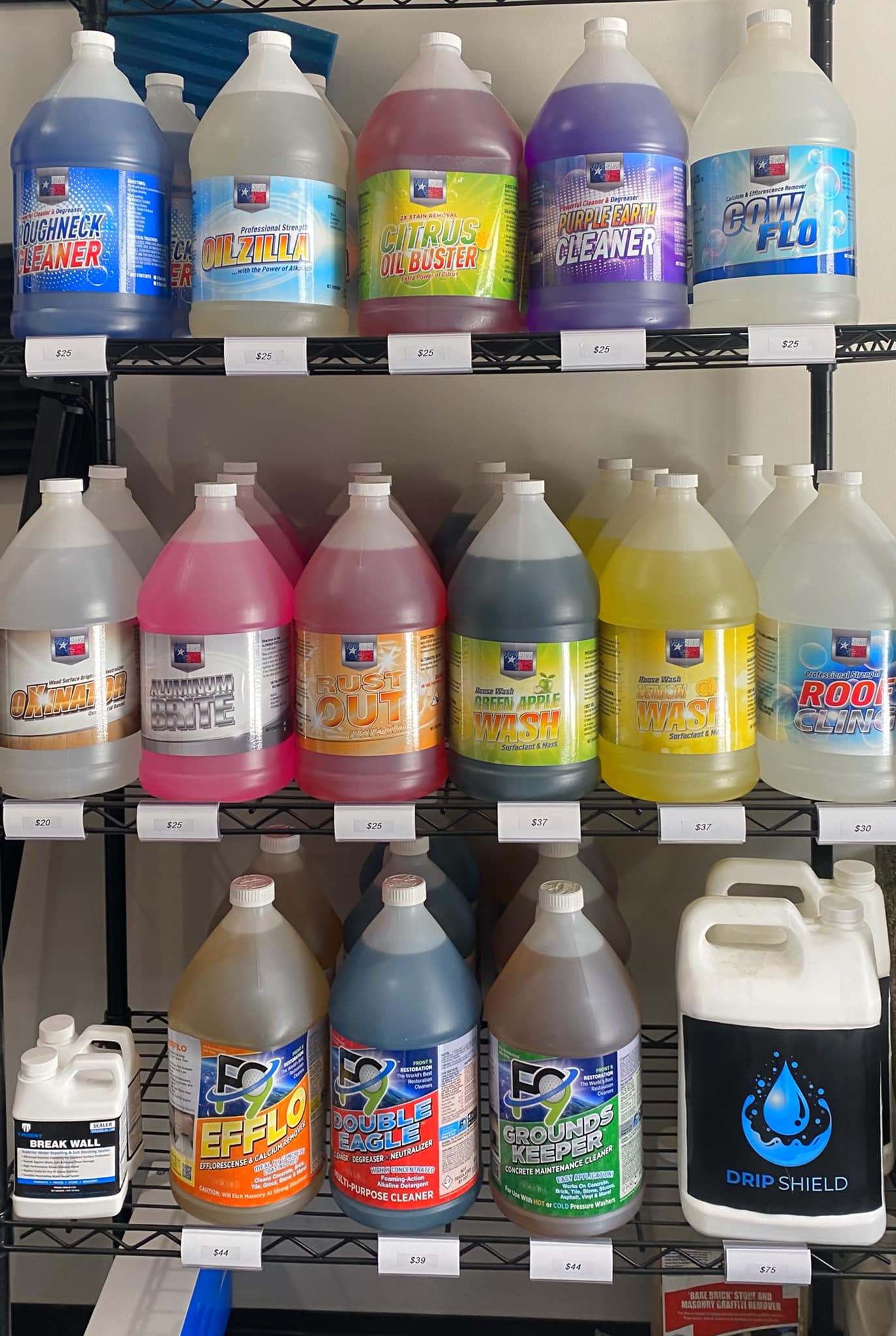 Pressure washing soap Pressure washing soap