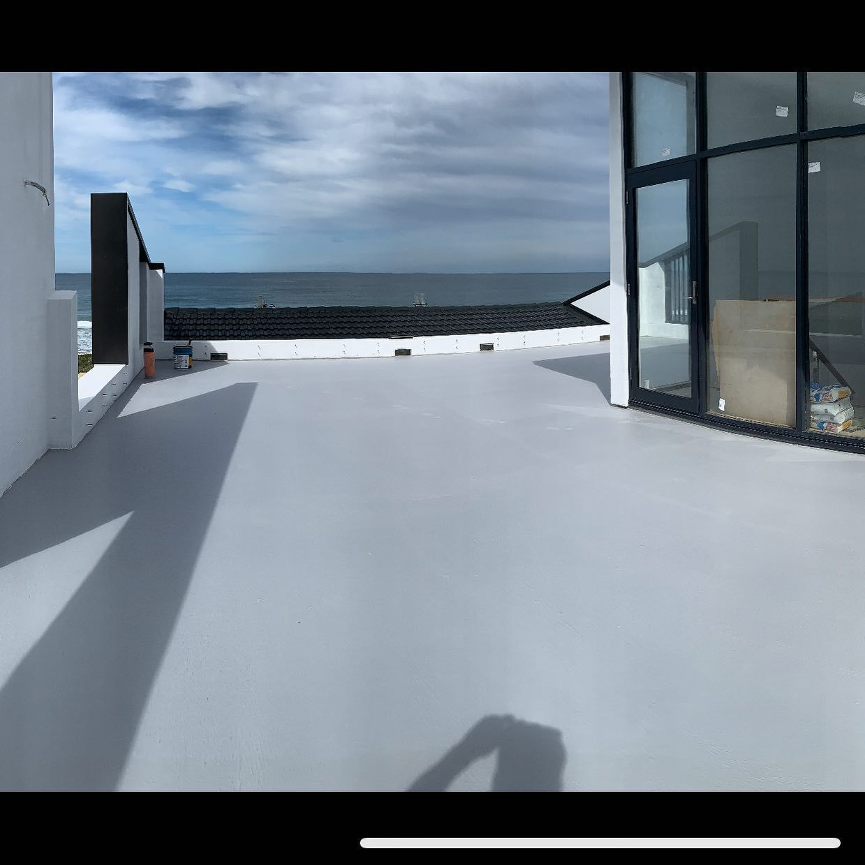 A White Floor With A View Of The Ocean — Coastwide Waterproofing in West Gosford, NSW