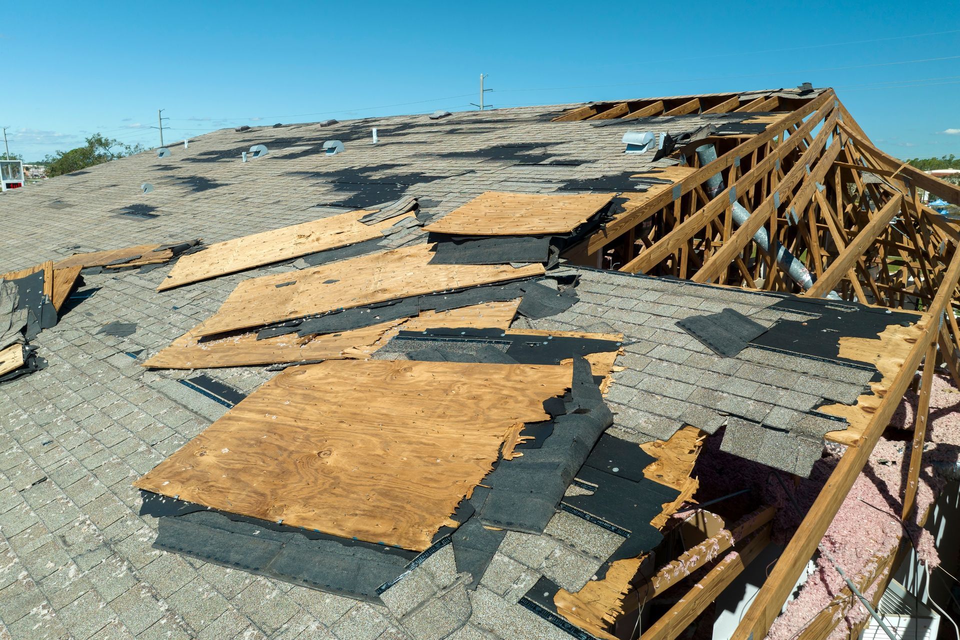 Storm damage